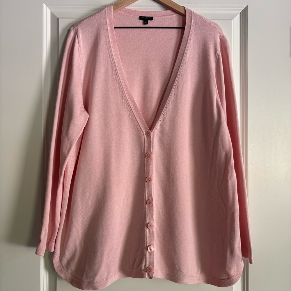 Talbots Plus Women’s Cardigan Sweater - Picture 2 of 5